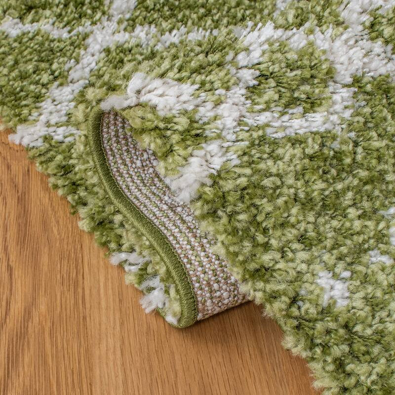 SAFAVIEH Arizona Shag Lotta Moroccan 1.2-inch Thick Rug