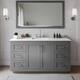 Option Dark Gray / Giotto Quartz Top / Brushed Nickel