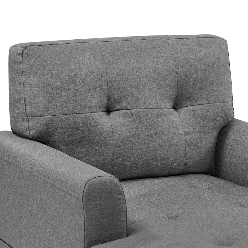 34" Silva Chaise Lounge Chair - 58" D x 34" W x 33.5" H