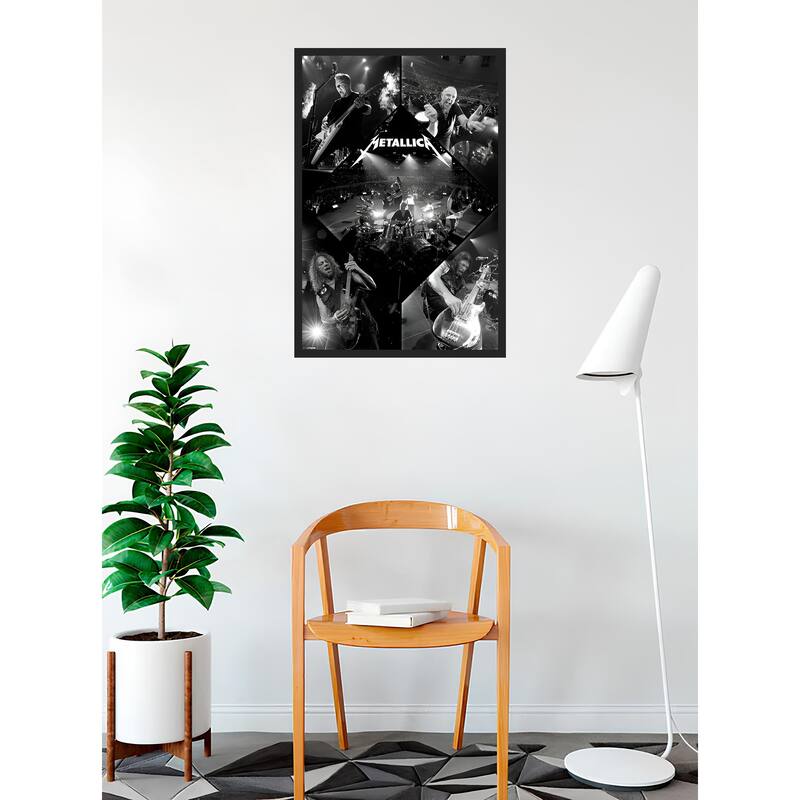 Metallica - Live Framed Art Poster - 24 x 36 Inch