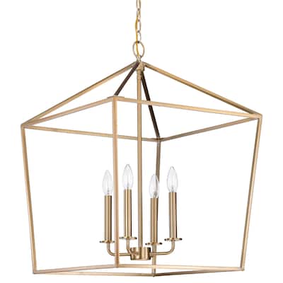 Nuvo Lighting 60/7932 Emma 4 Light 20" Wide Taper Candle Pendant
