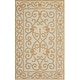 preview thumbnail 63 of 128, Safavieh Hand-hooked Chelsea Cherrelle Country Oriental Wool Rug 2' 6" x 4' - Light Blue - Runner/Rectangle