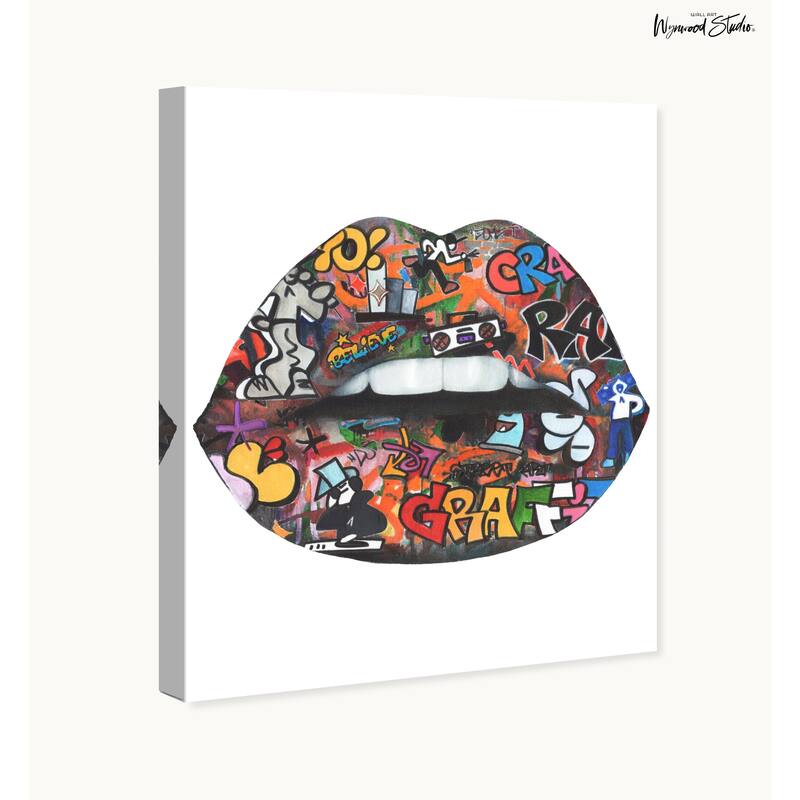 Wynwood Studio Canvas Fashion and Glam Musical Vibe Yellow Modern & Contemporary Wall Art Canvas Print