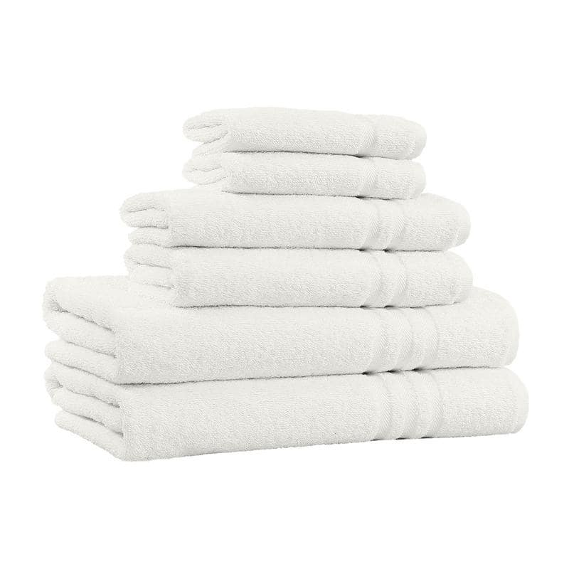 Home Sweet Home 6-Piece 650 GSM Cotton Bath Towel Set