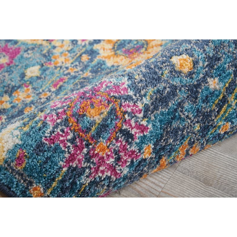 Nourison Passion Boho French Country Floral Area Rug.