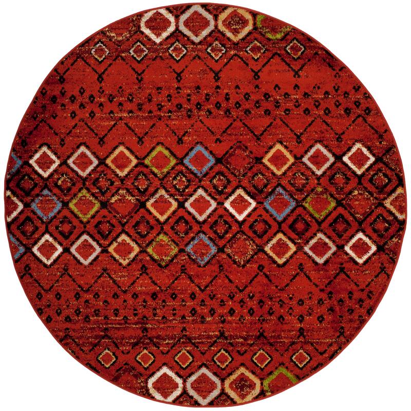 SAFAVIEH Amsterdam Iskra Moroccan Boho Rug