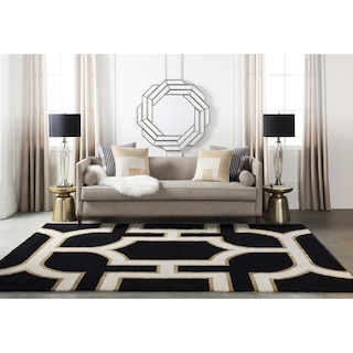 Livabliss Intermezzo Transitional Geometric Area Rug