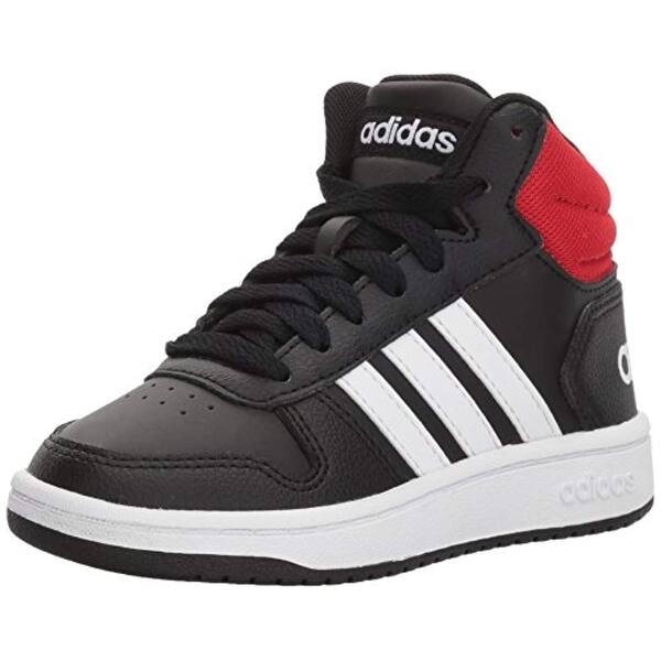 Shop Adidas Baby Hoops Mid 2 0 Basketball Shoe Black White Red
