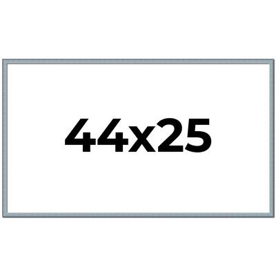 44x25 Frame Rustic Sky Blue Solid Wood Picture Frame | 0.75 Inch