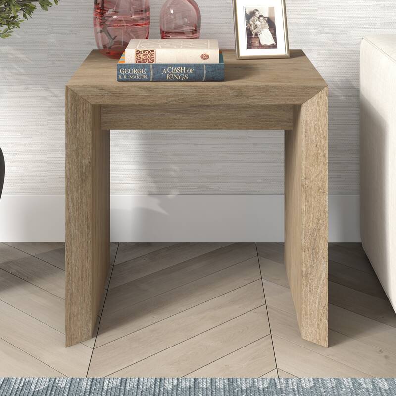 Oswin 22" Wide Rectangular Side Table - 22" Wide