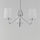 preview thumbnail 8 of 9, Maxim 12695WT Durham 3 Light 19" Wide Chandelier