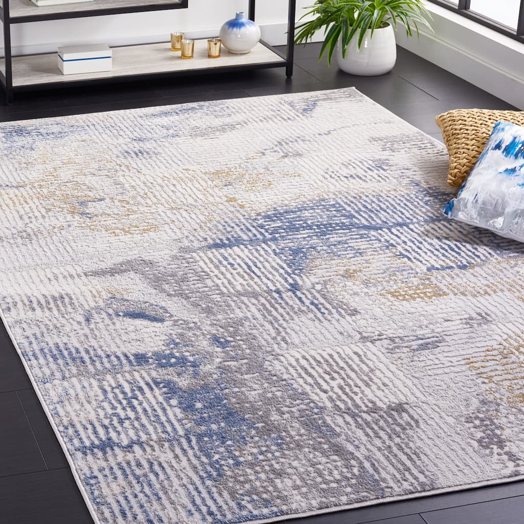 SAFAVIEH Palma Caro Modern Abstract Rug - 4' x 6'