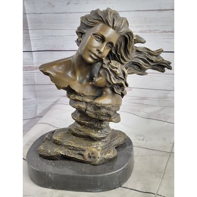 Mother Child Bronze Sculpture Maternity Mothers Day Shower Gift Maternal Love