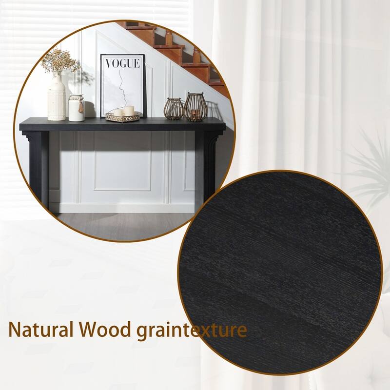 Minimalist Wooden Console Table for Entryway