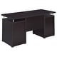 preview thumbnail 19 of 31, Tracy 55-inch 2-drawer Office Computer Desk