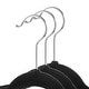 preview thumbnail 2 of 18, 50 Velvet Suit Hangers SpaceSaving NonSlip Clothes Hangers