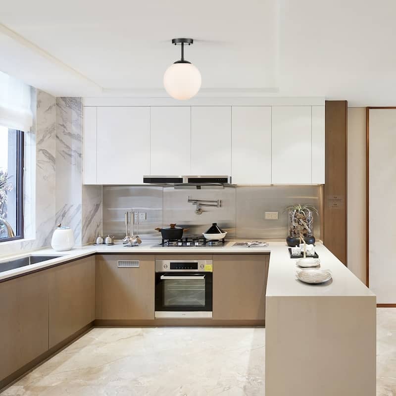 Light Society Tesler Globe Ceiling Light