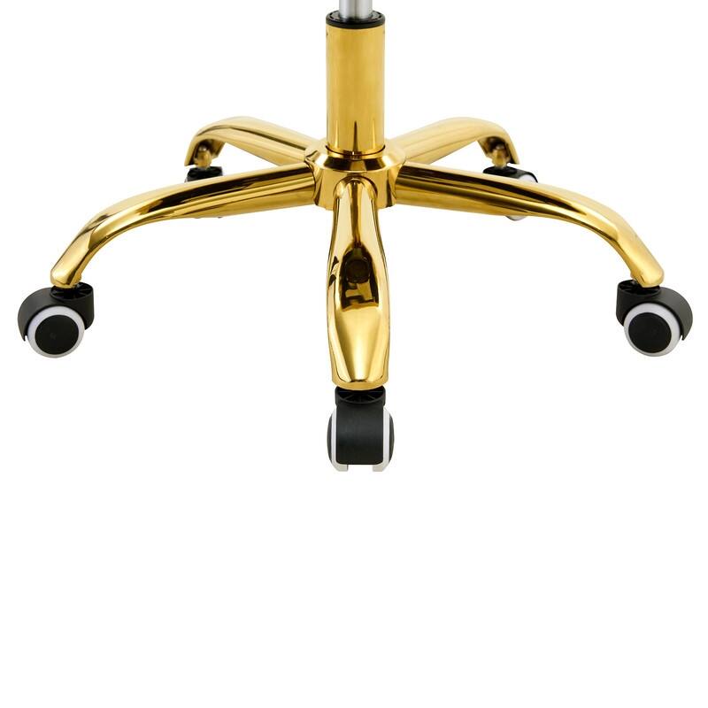 Velvet Bubble Chain Accent Chair with Gold Casters - Modern Sculptural Seating for Living Room & Office