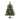 3’ Snowed French Pine Artificial Christmas Tree with Pinecones, Unlit