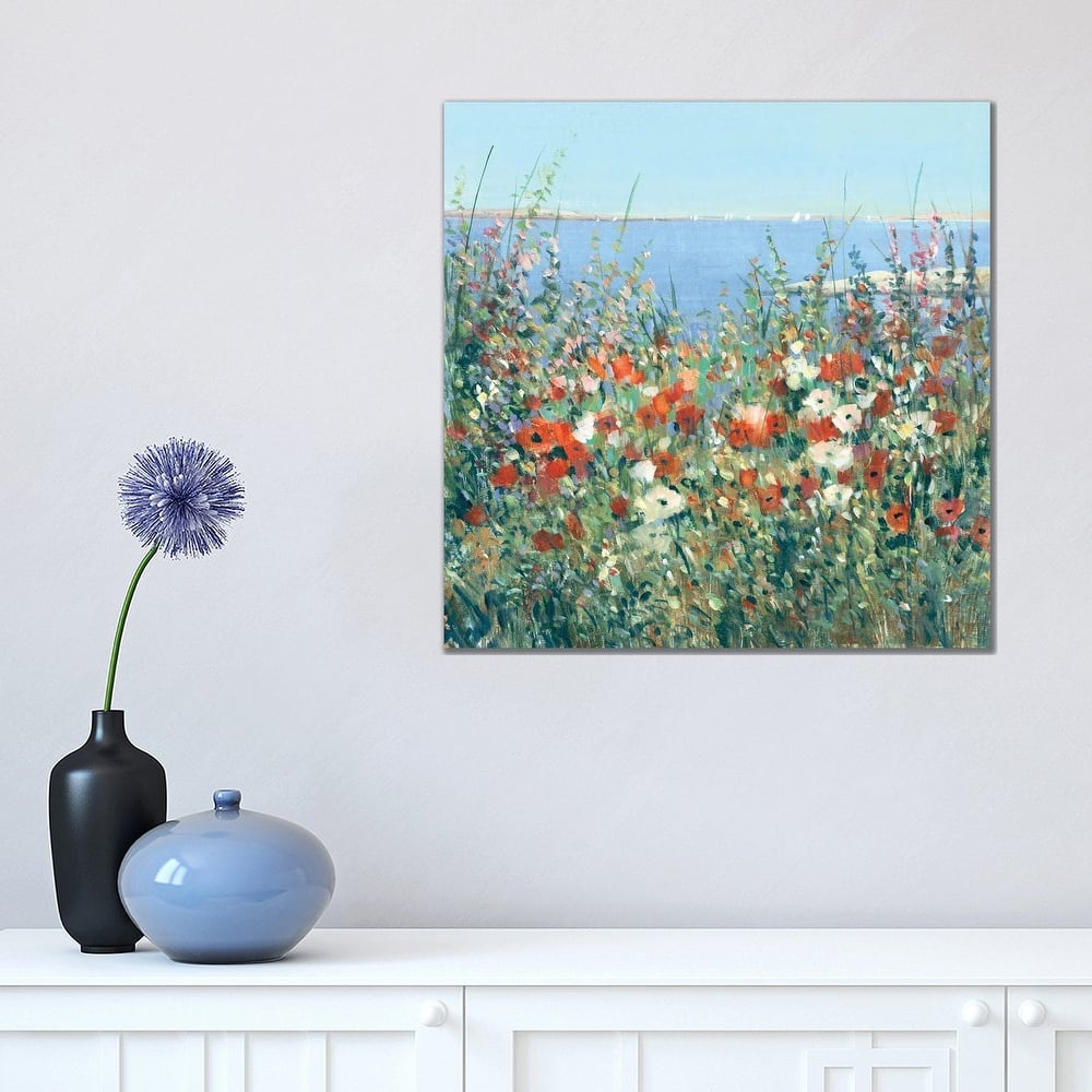 iCanvas "Seaside Garden I" by Tim OToole Canvas Print