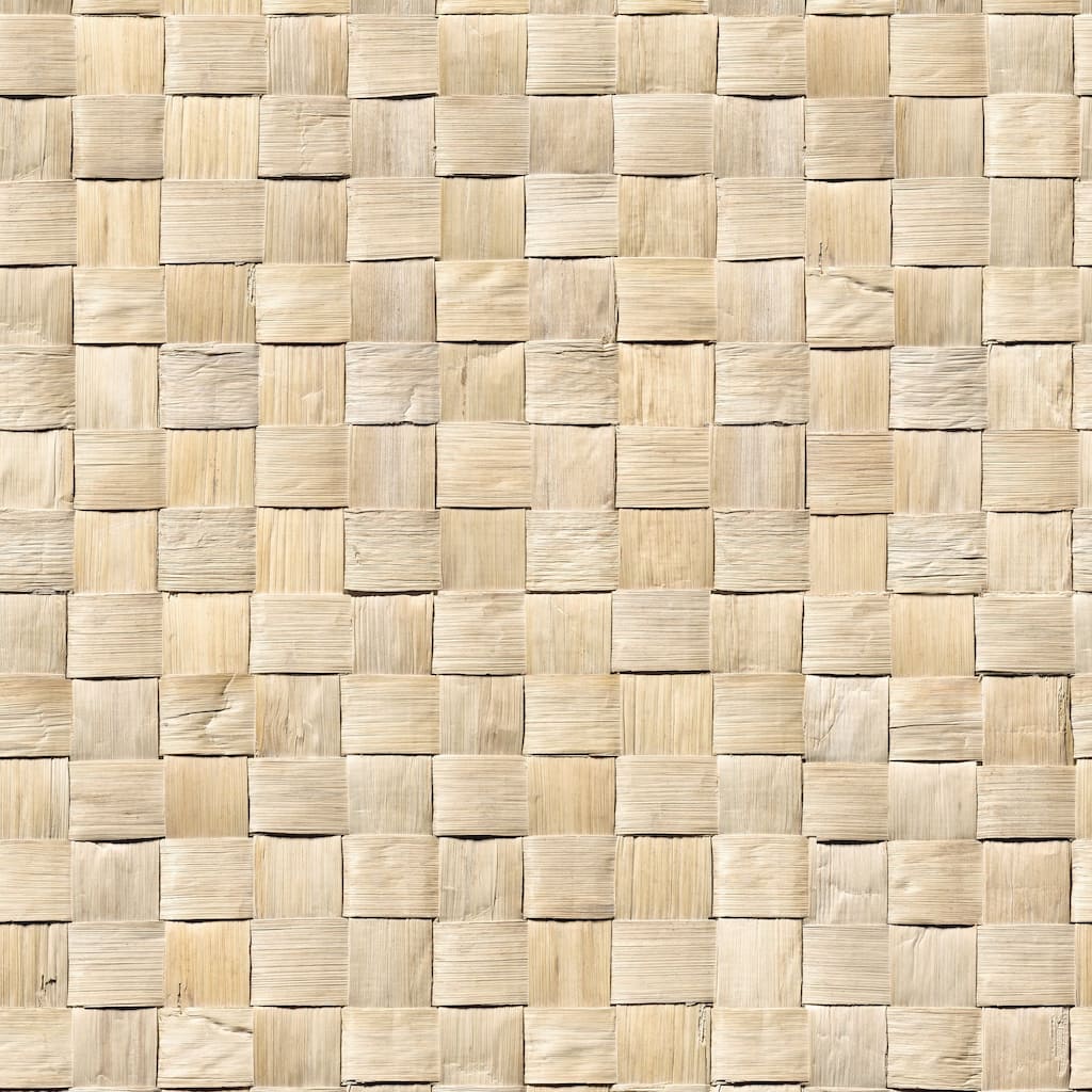 Galerie Wallcoverings Woods and Wicker Collection 3D Rattan Weave Optics Matte Finish Vinyl on Non-woven Wallpaper Roll