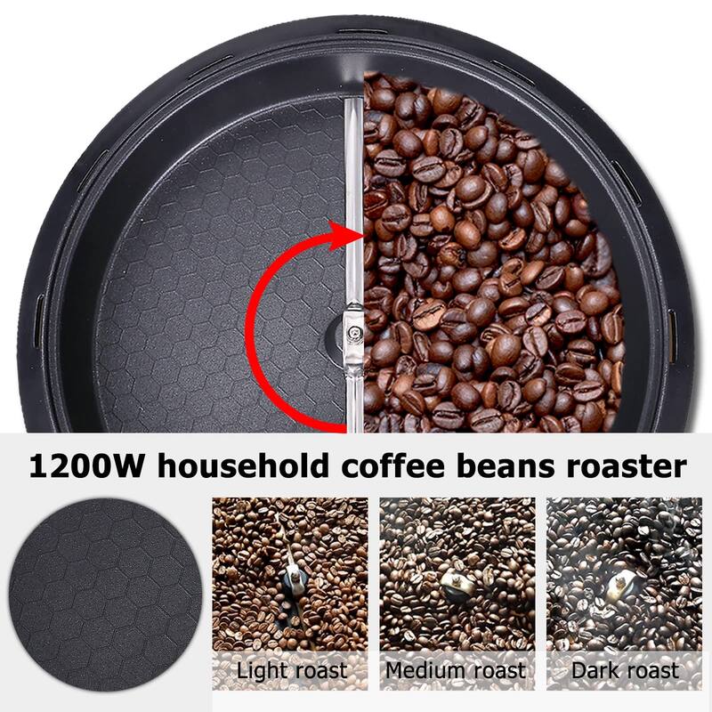 Household Coffee Roasters Machine Electric Coffee Beans Roaster for