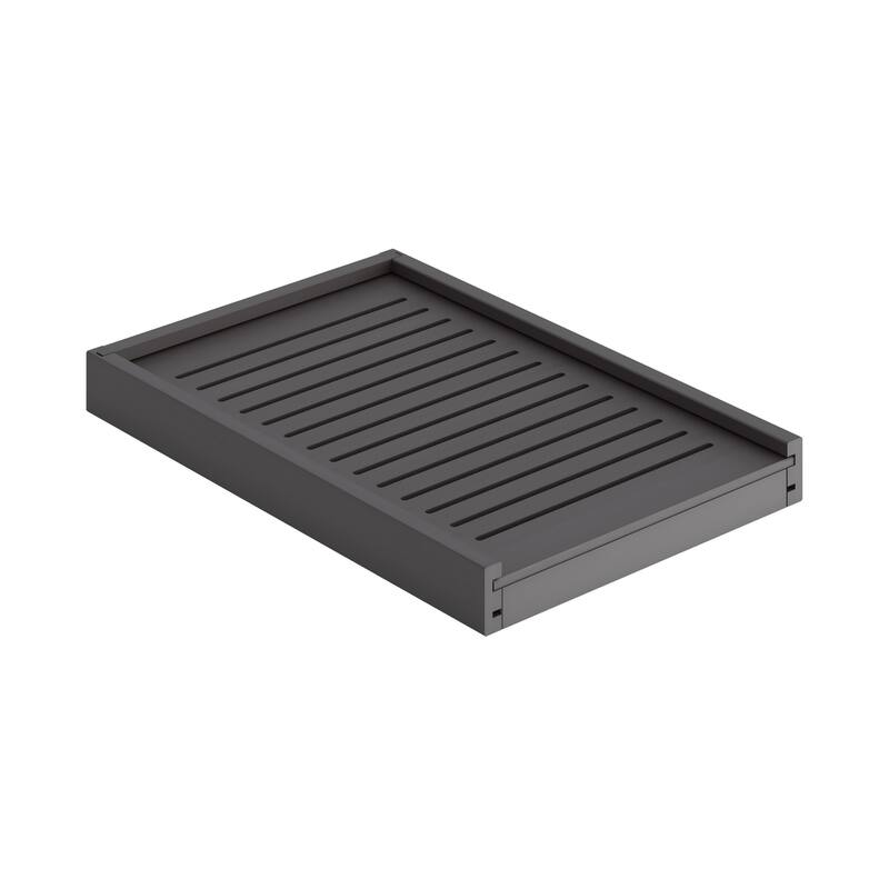 Palace Imports 100% Solid Wood Ziva 2-Door Cat Litter Box Enclosure with 2-Drawers and Litter Catch