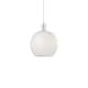 Option Brushed Satin Nickel / White Mouchette