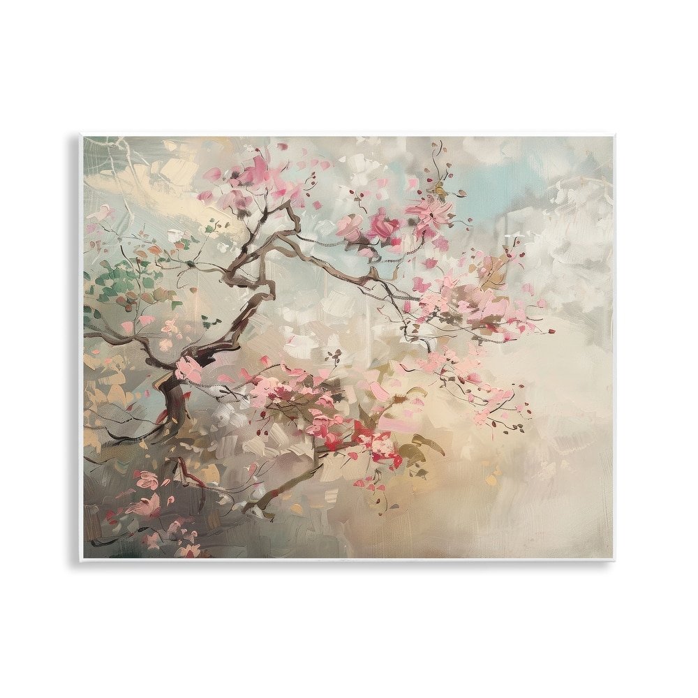 Stupell Wild Cherry Blossoms Tree Wall Plaque Art Design By Arlington Prints