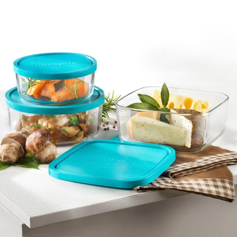 Bormioli Rocco Frigoverre Food Container Transparent - 5 Oz.