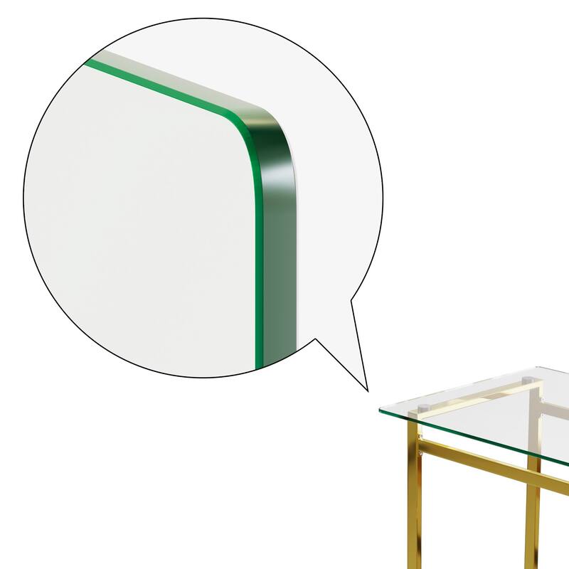 Rectangular Glass Dining Table