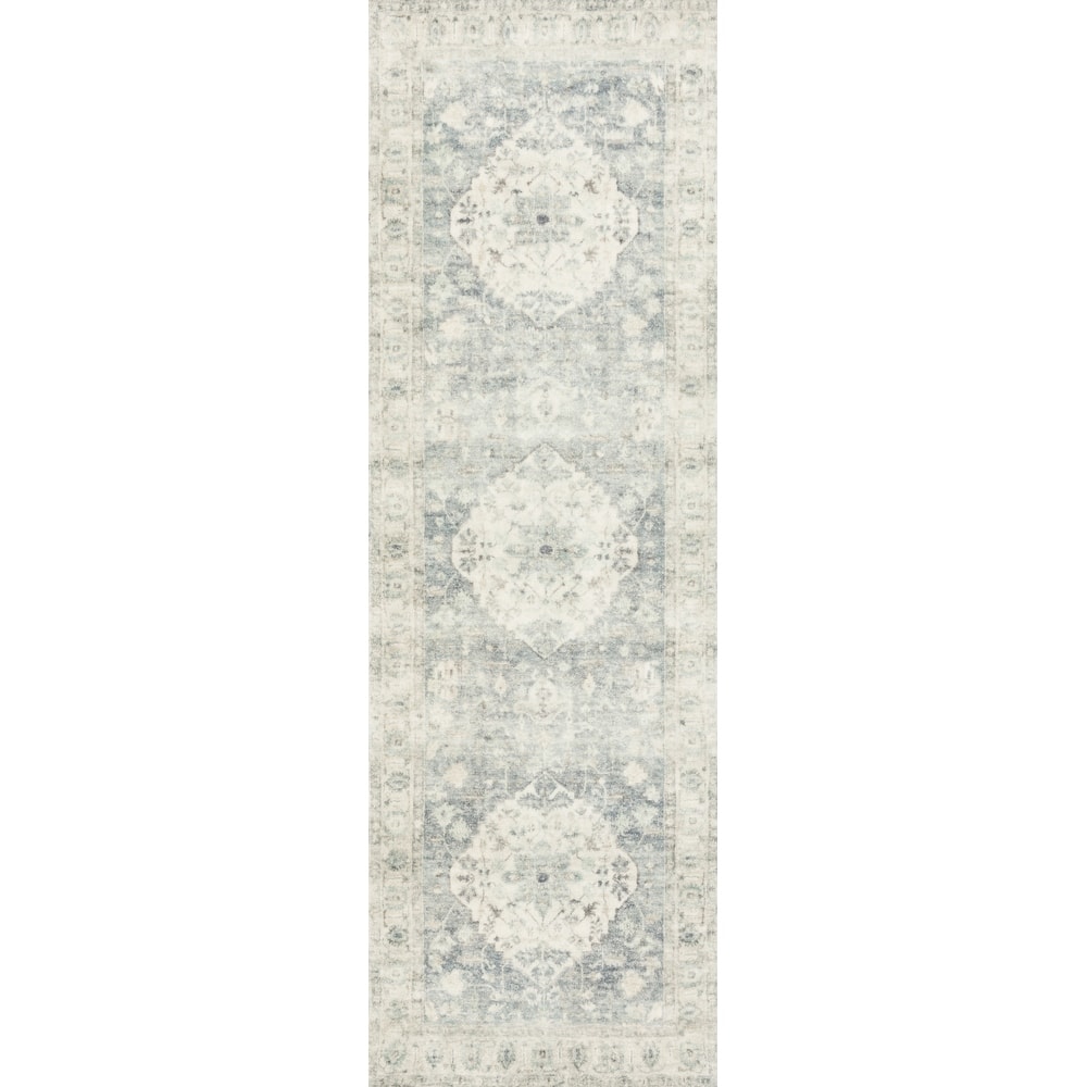 Alexander Home Juliet Ultra-soft Distressed Medallion Rug
