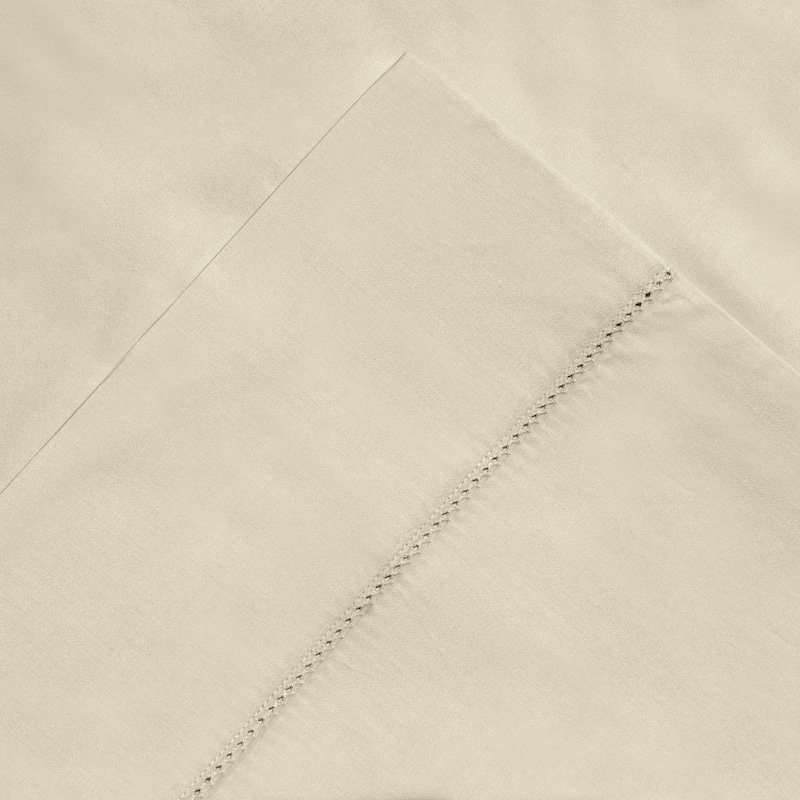 Pointehaven Long Staple Cotton Extra Deep Pocket 400 Thread Count Bed Sheet Set - Twin - Ivory