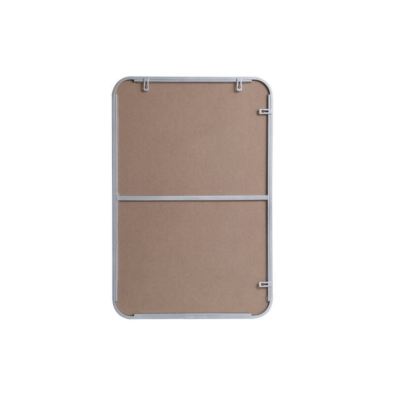 Ezra Soft Corner Metal Rectangular Mirror