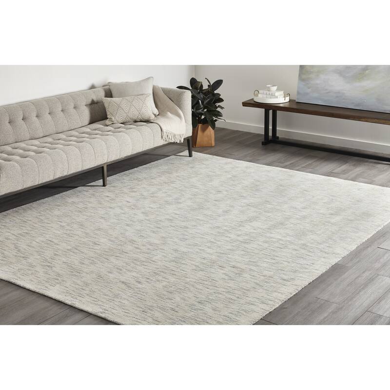Overton Handmade Modern Contemporary Abstract Area Rug
