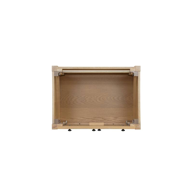 30'' Cane Paneled Bathroom Vanity Base - 29.92 L x 21.5 D x 32.83 H