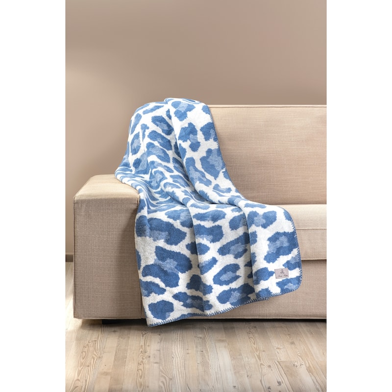 Brooks Brothers Leopard Throw