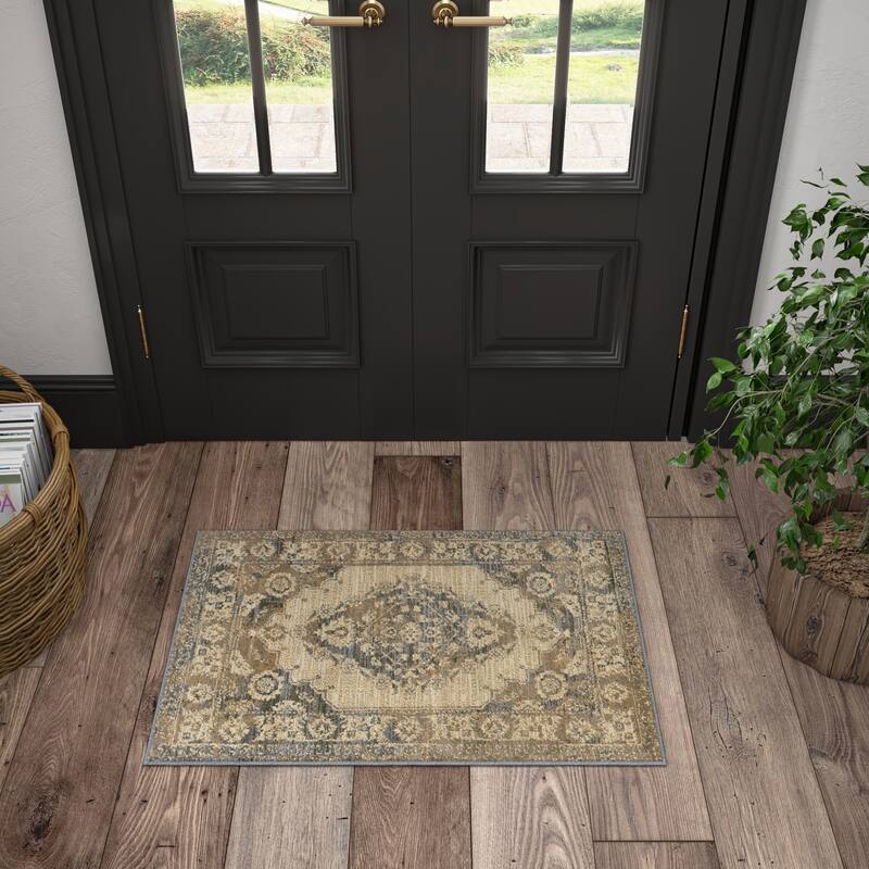 Soho Traditional Medallion Indoor Area Rug