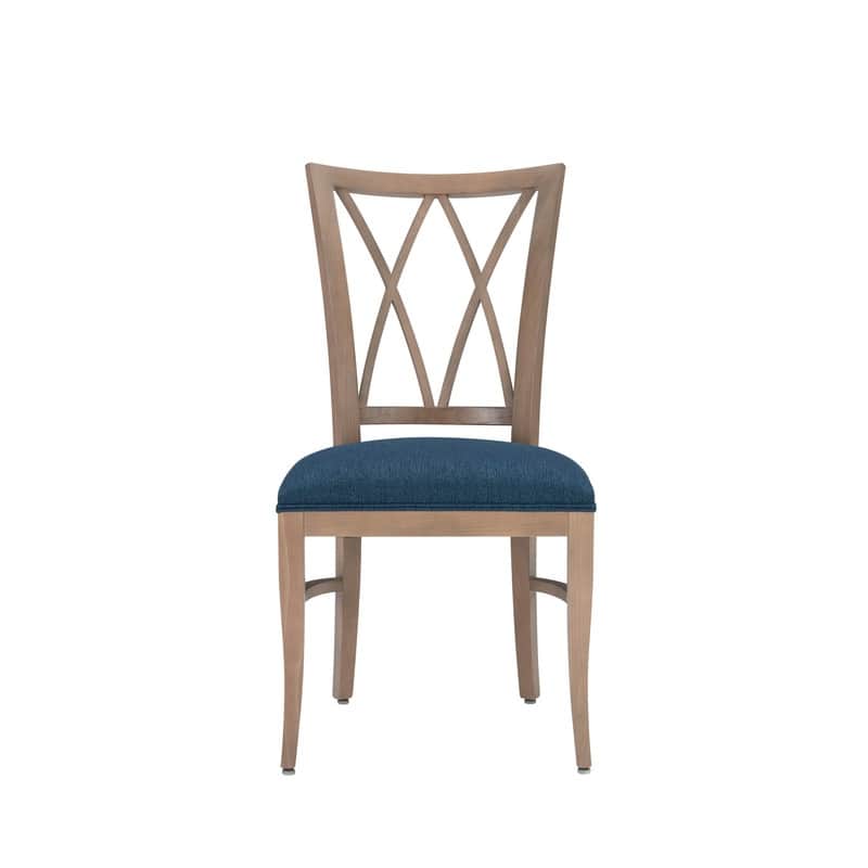 Osborne Natural Solid Wood Farmhouse Side Dining Chair