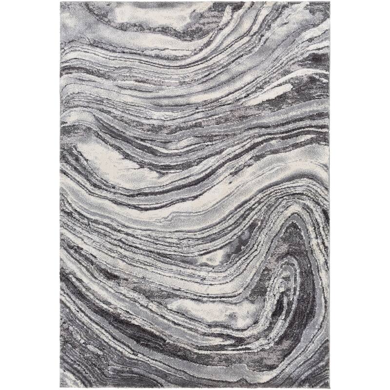 Artistic Weavers Brioni Modern Abstract Plush Area Rug