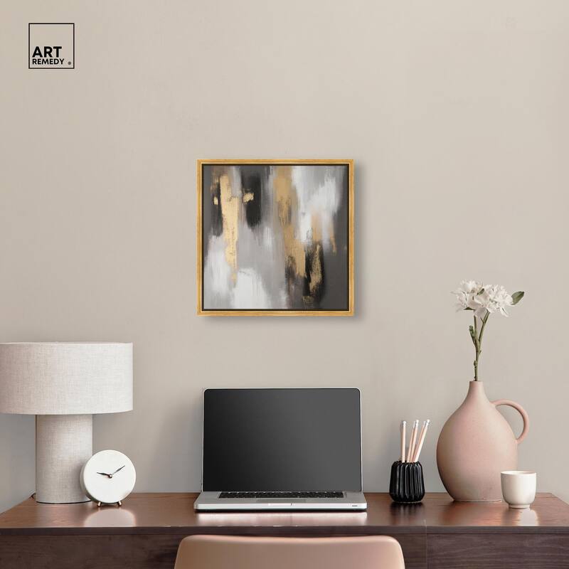 Gleaming Abyss I Canvas by Art Remedy