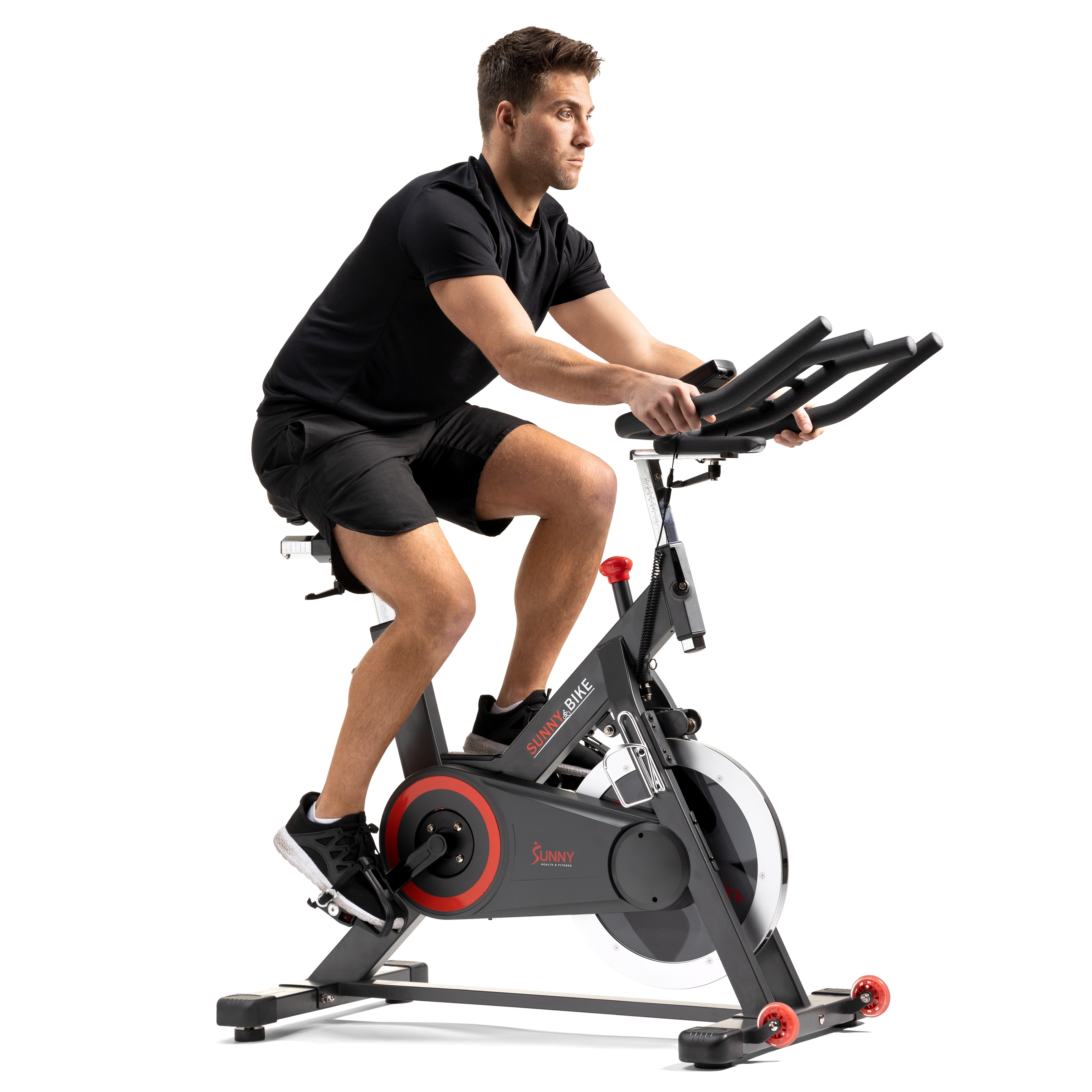 Sunny Health Fitness Premium Indoor Cycle Bike w/ SunnyFit® App