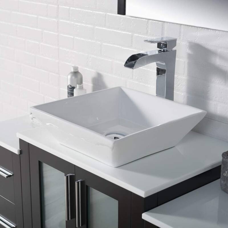 Blossom Sydney 48" Bathroom Vanity with Double Side Cabinets & Mirrors
