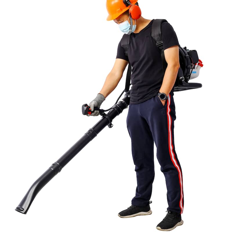 Osakapro 52CC 2-Cycle Gas Backpack Leaf Blower with extention tube