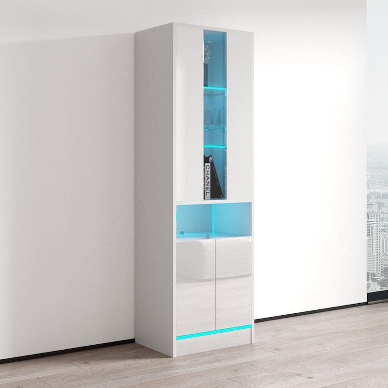 Disparo 01 22" Bookcase - 70.9" H x 22" W x 15.7" D