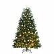 preview thumbnail 47 of 63, vidaXL Christmas Tree Outdoor Artificial Hinged Christmas Tree with Stand