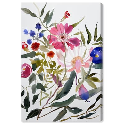 Watery Petals I Canvas by Art Remedy, Gallery Wrapped