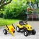 preview thumbnail 5 of 8, Kids Ride on Farm Tractor - Yellow
