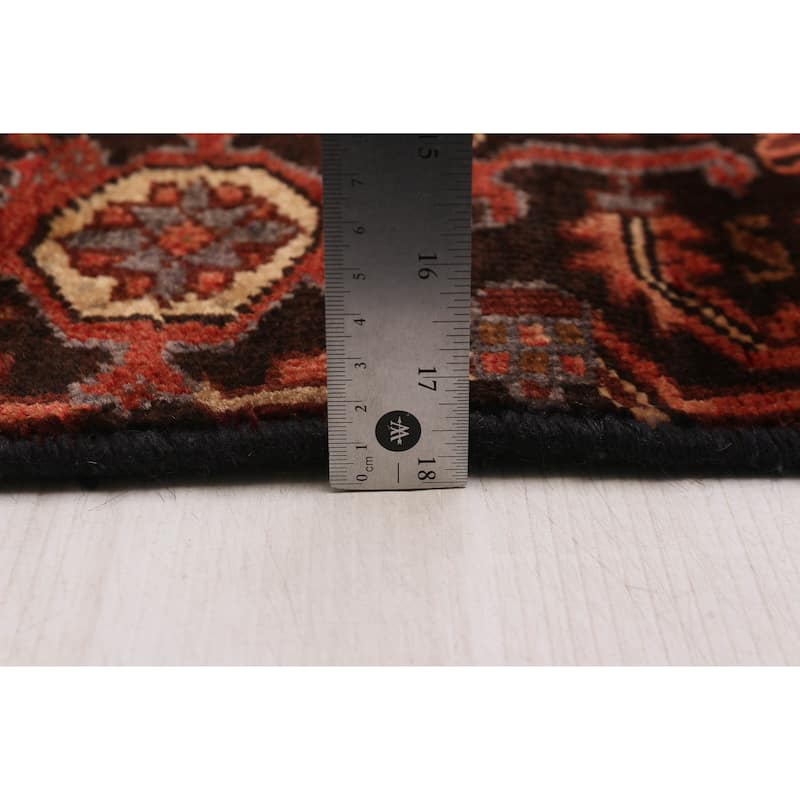 ECARPETGALLERY Hand-knotted Sarabi Dark Copper Wool Rug - 7'10 x 10'10