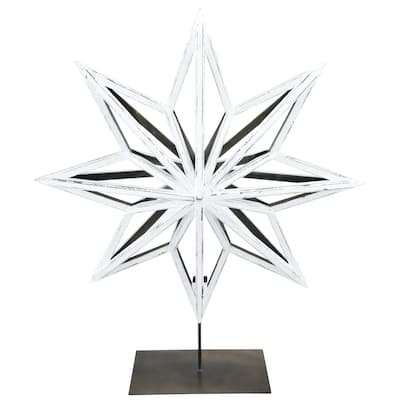 Gilded Star with Metal Base